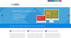 Desktop Screenshot of e-xiste.com